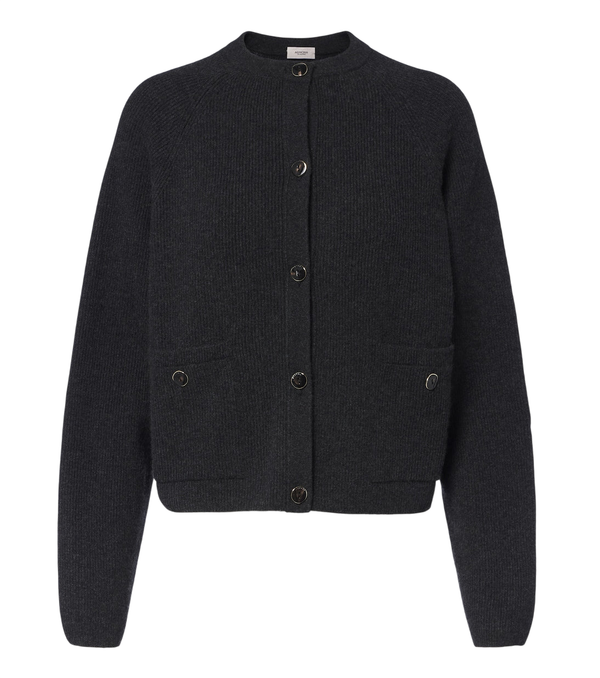 Agnona Ribbed-knit cashmere cardigan