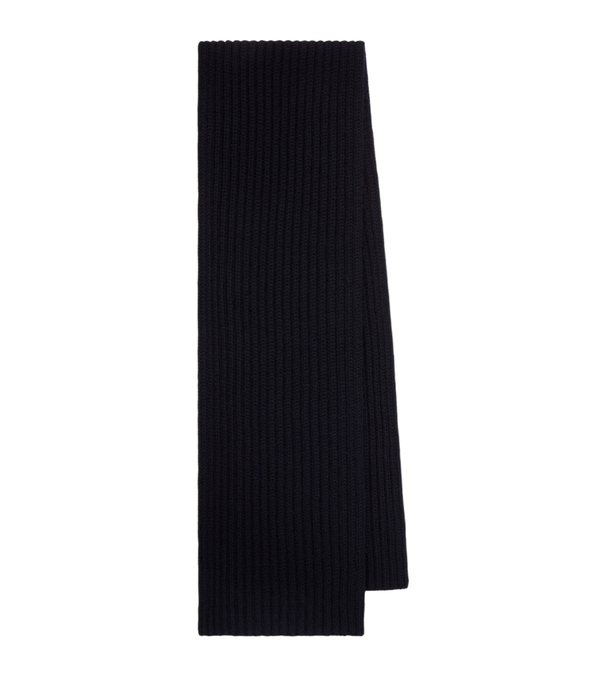 Agnona Ribbed-knit cashmere scarf