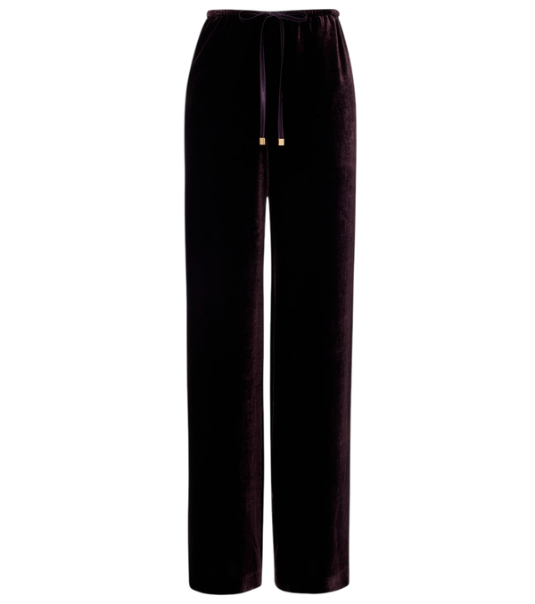 Agnona Velvet wide-leg pants