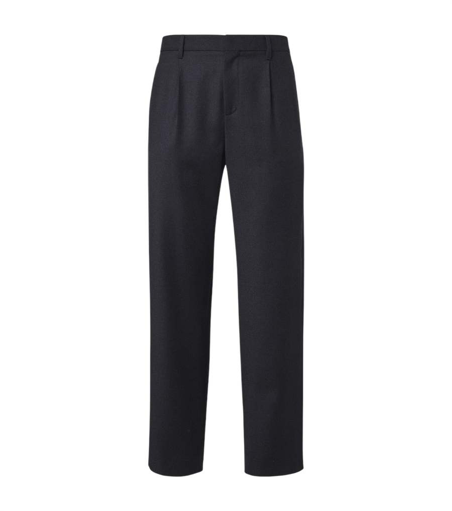 Agnona Wool wide-leg pants