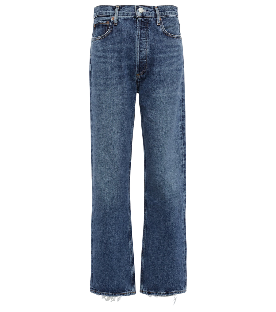 Jean droit taille haute 90's Pinch d'Agolde