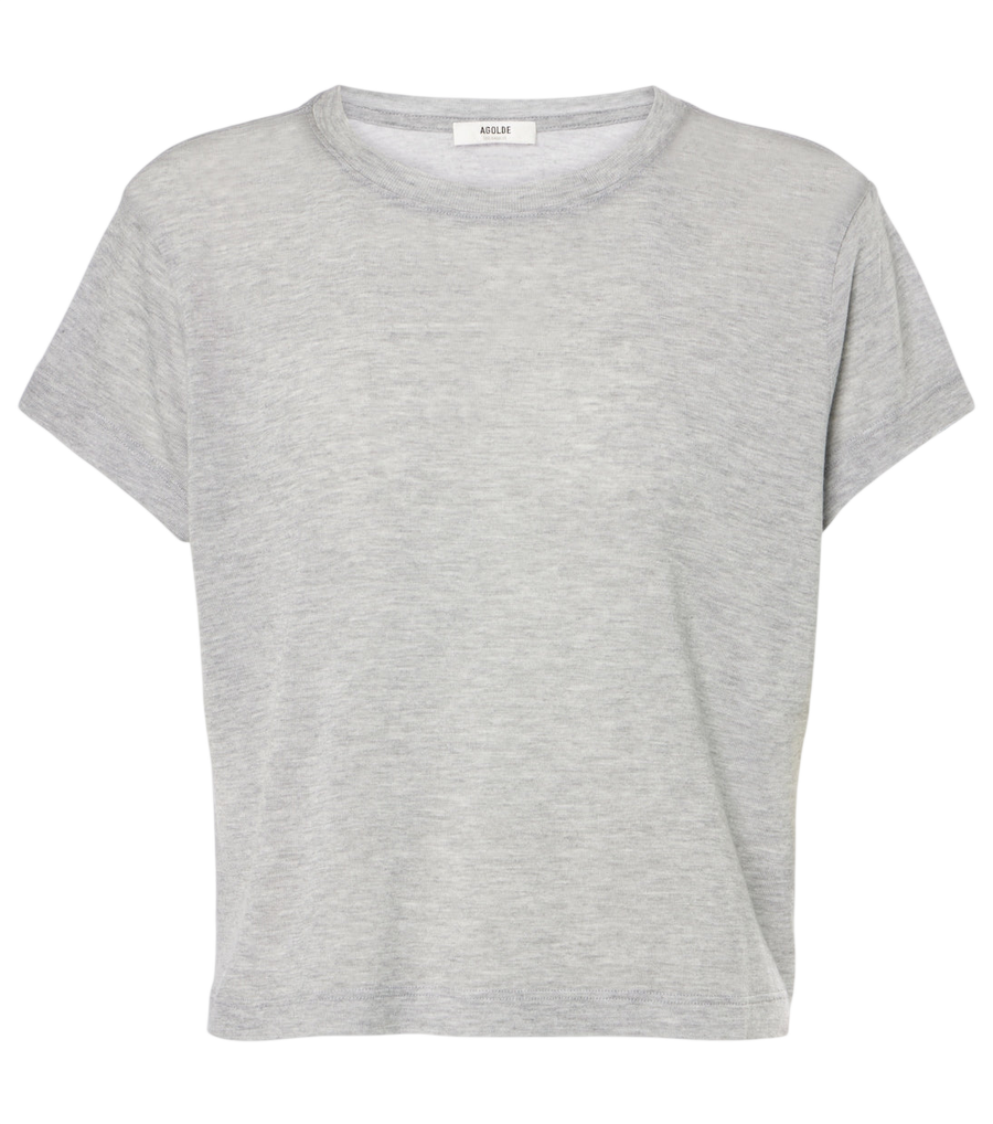 Agolde Adine cotton jersey T-shirt