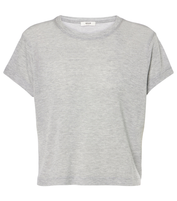Agolde Adine cotton jersey T-shirt