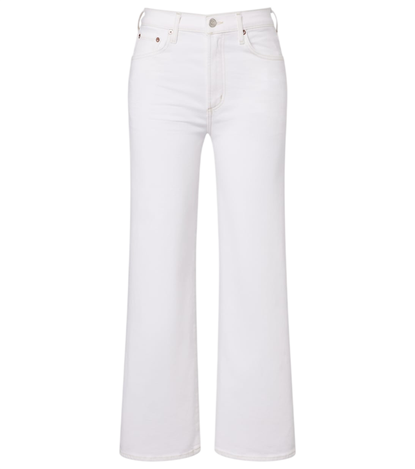 Agolde Harper Crop wide-leg jeans