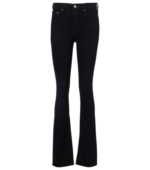 Agolde Ingram Split high-rise waist skinny jeans