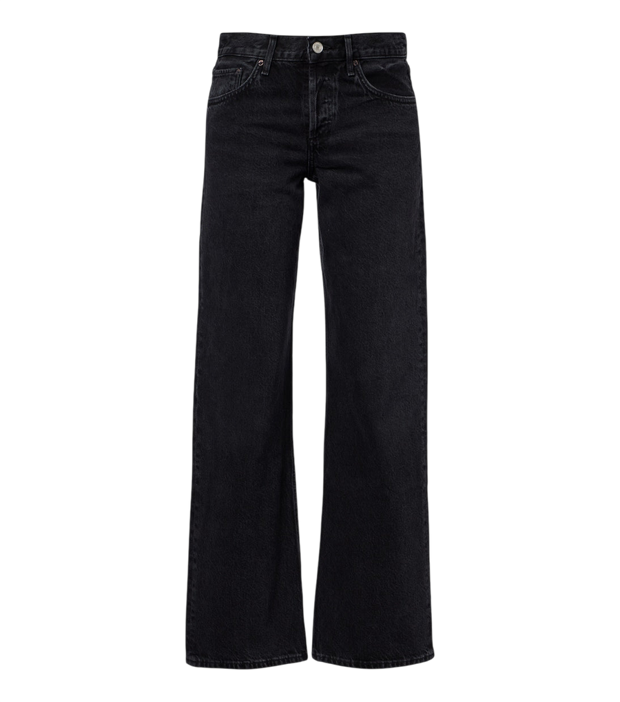 Agolde Jeans a gamba larga a vita bassa