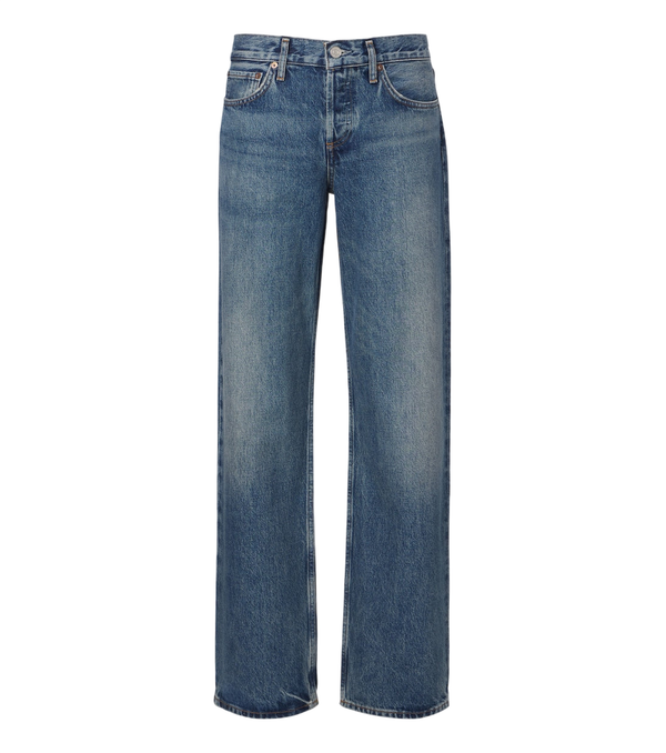 Agolde Low Rise Loose wide-leg jeans
