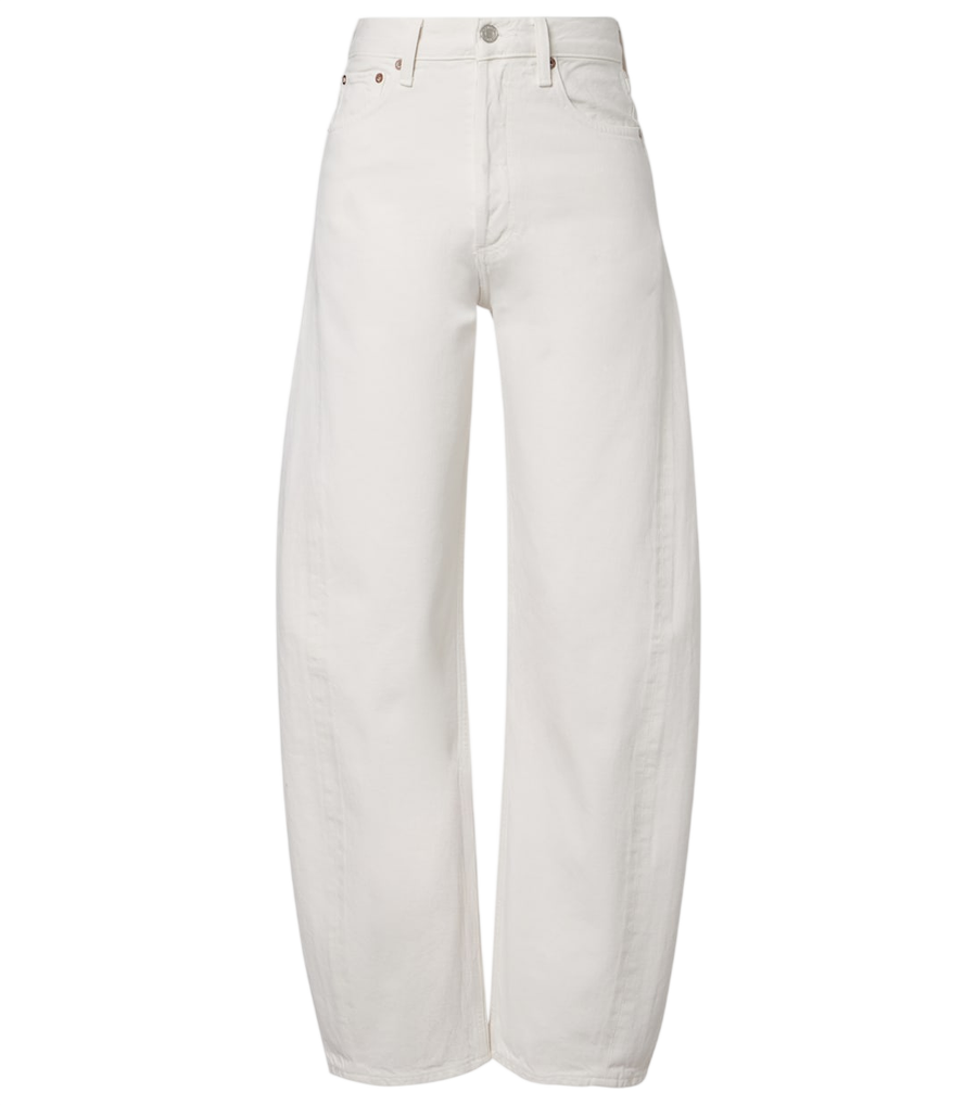 Agolde Calça jeans Luna com modelagem barril