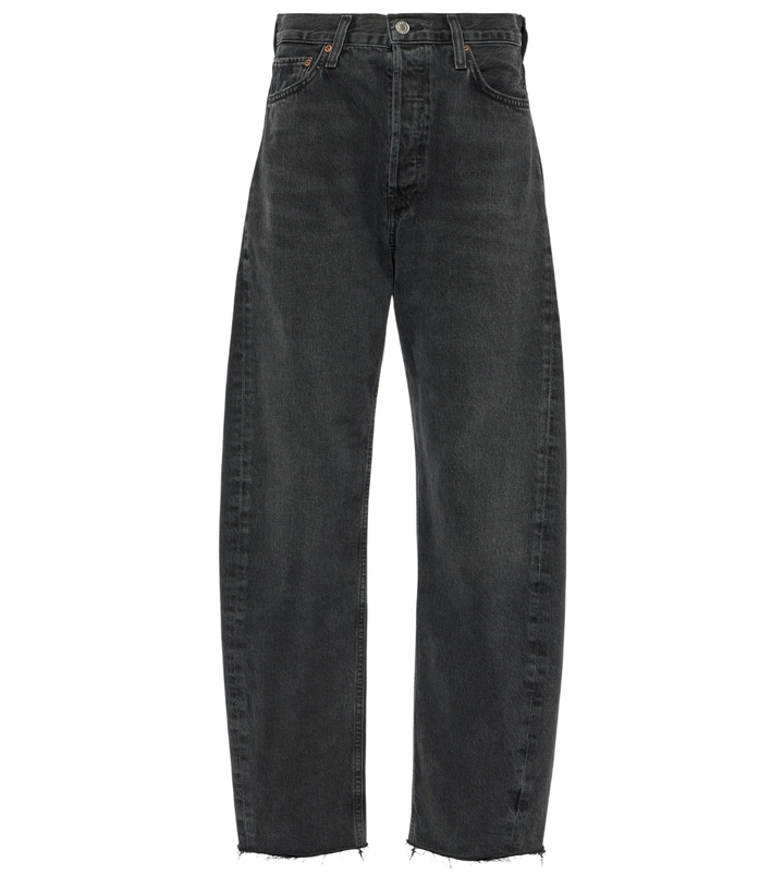 Agolde Luna high-rise barrel-leg jeans [white-bg-v2:65f10fa8-183f-49fa-aa5e-8be8abab4d50]