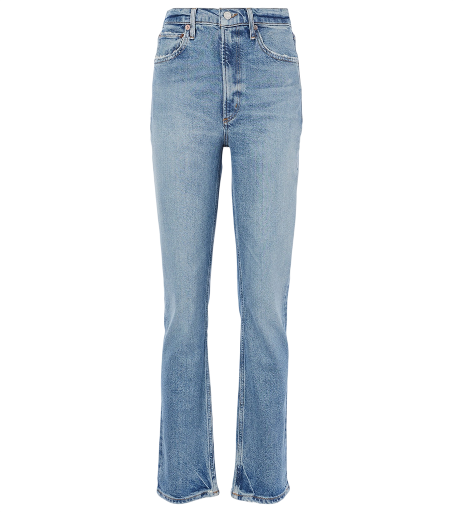 Agolde Stovepipe high-rise straight jeans