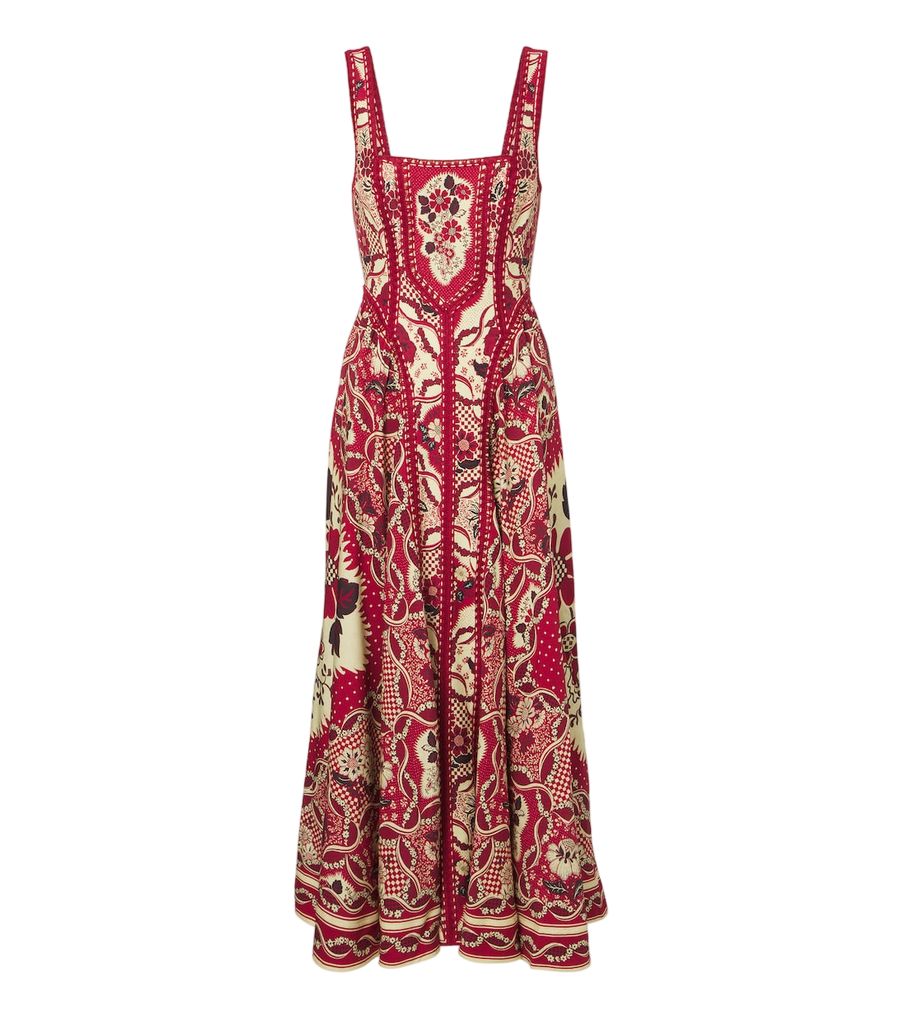 Alémais Kenny printed midi dress