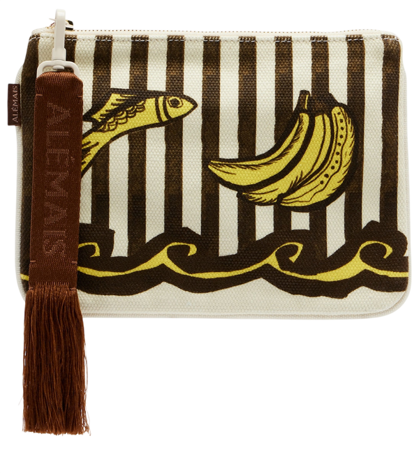 Alémais Pochette in tela Mona Mini