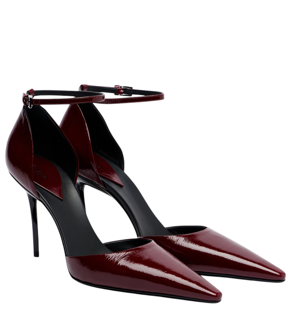 Alaïa 90 sapatos de couro
