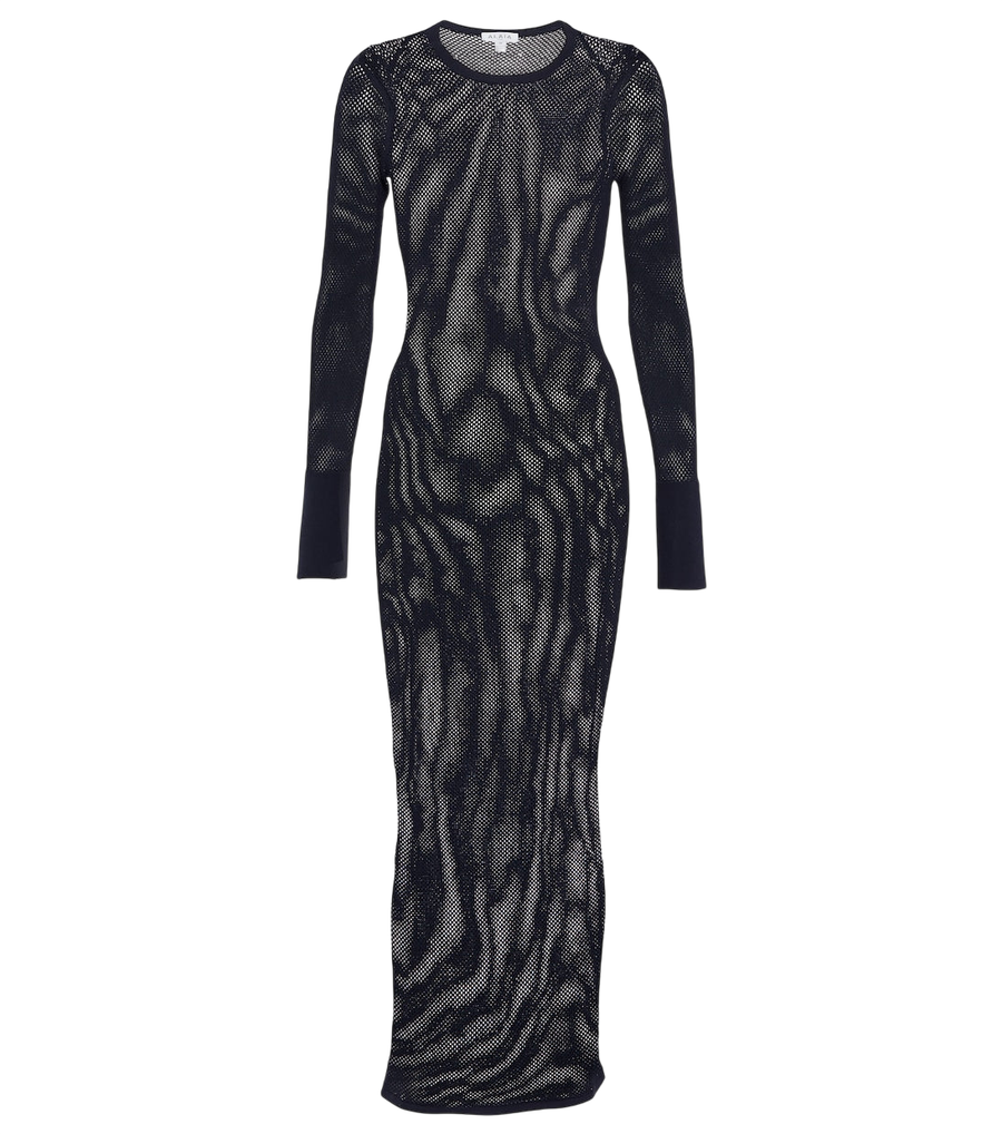 Alaïa Archetypes fishnet gown