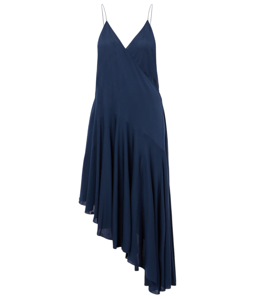 Robe nuisette asymétrique en jersey Alaïa