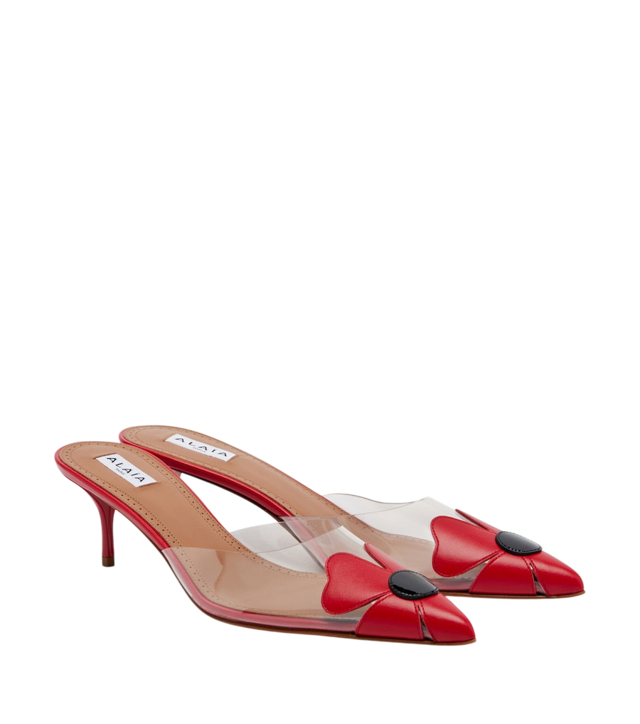 Alaïa Bloom mules