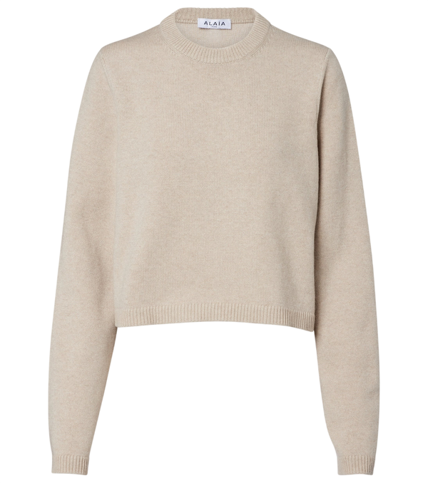 Alaïa Cashmere and wool-blend sweater