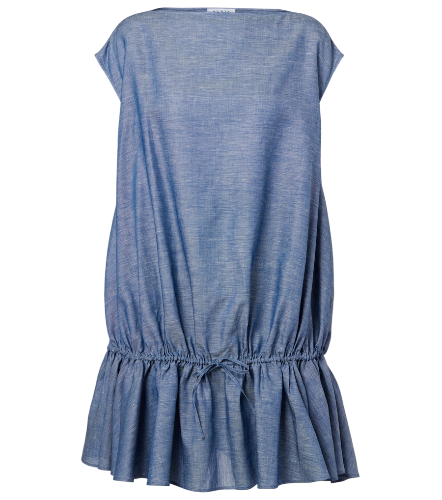 Alaïa Chambray minidress