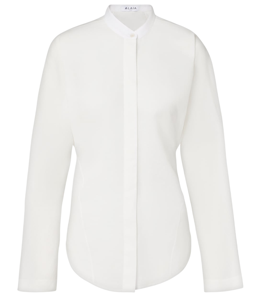 Alaïa Cotton and linen shirt