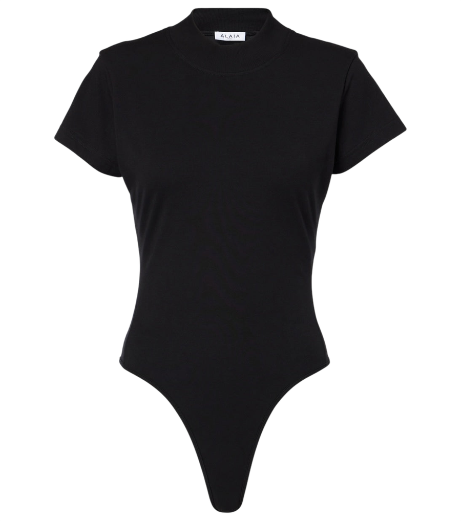 Body de mezcla de algodón de Alaïa