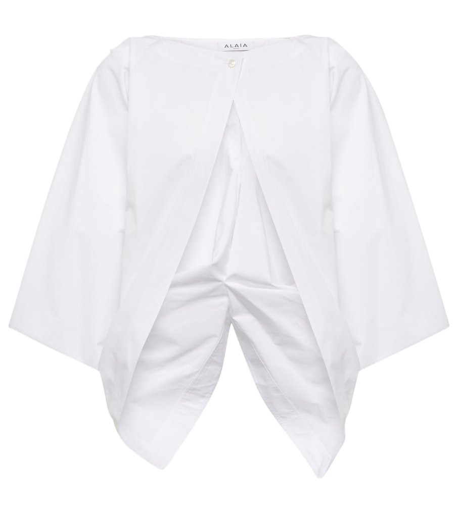 Chemisier en coton Alaïa