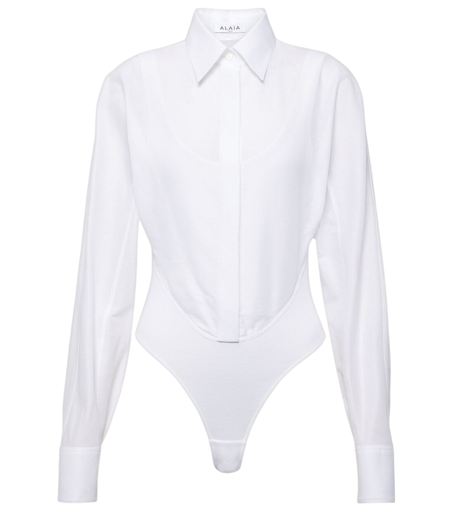 Alaïa Cotton bodysuit