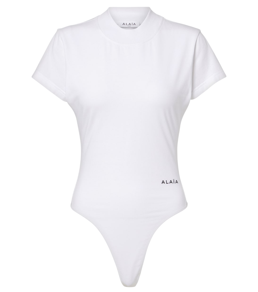 Alaïa Cotton jersey bodysuit