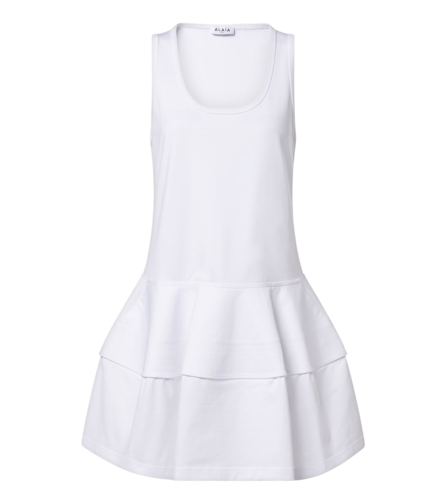 Mini-robe Alaïa en jersey de coton