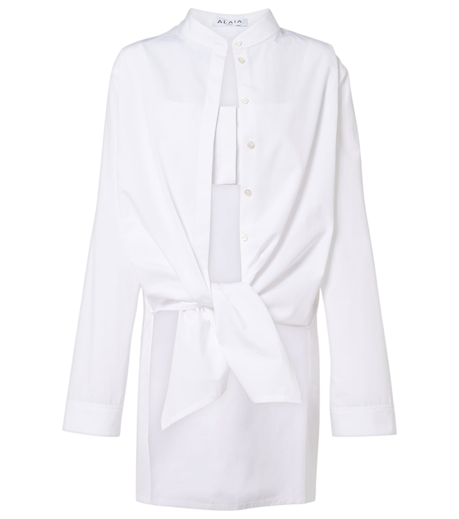 Alaïa Cotton poplin blouse