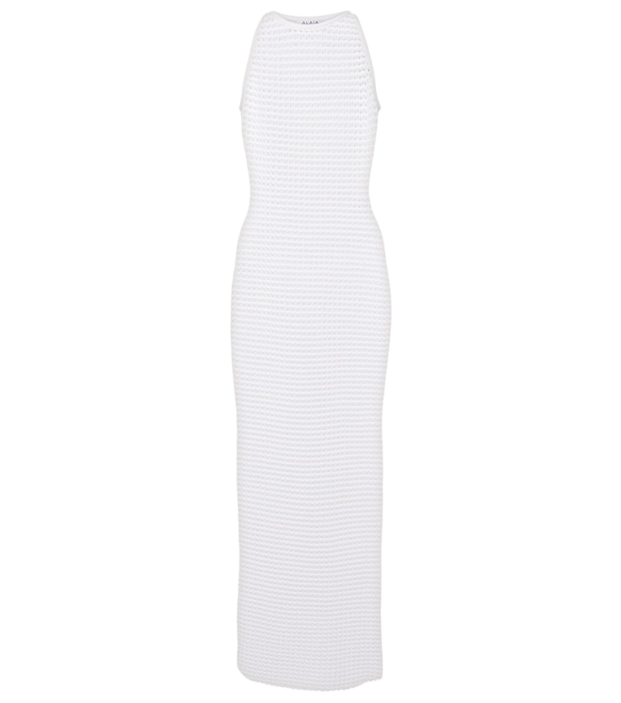 Alaïa Crochet maxi dress
