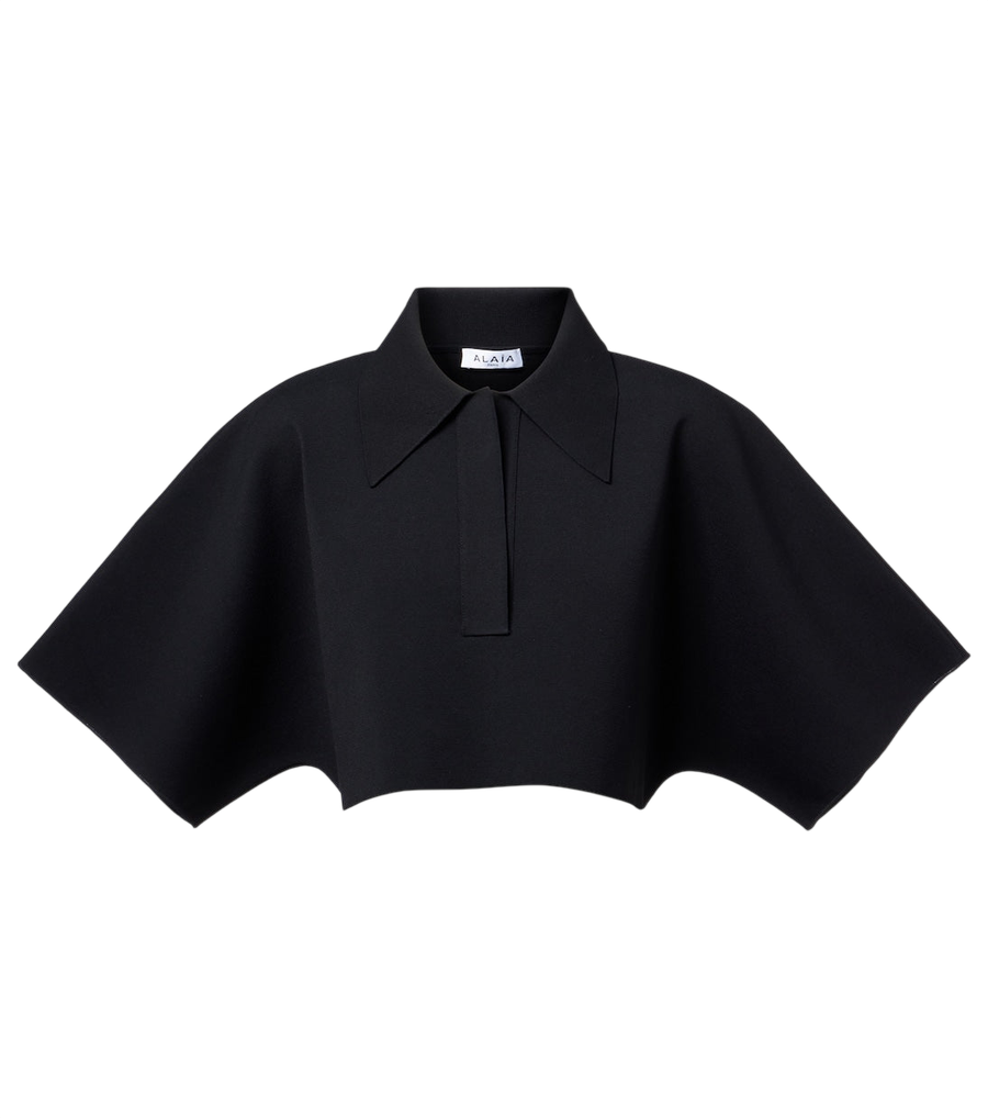 Alaïa Cropped polo shirt