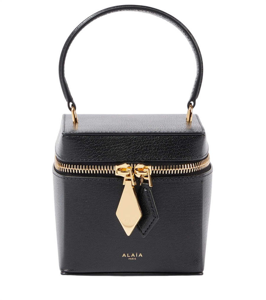 Alaïa Cube leather vanity bag
