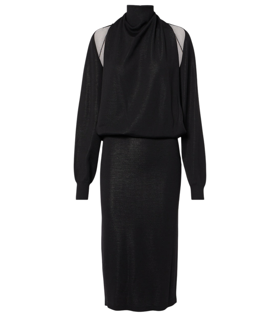 Alaïa Cut Out midi dress