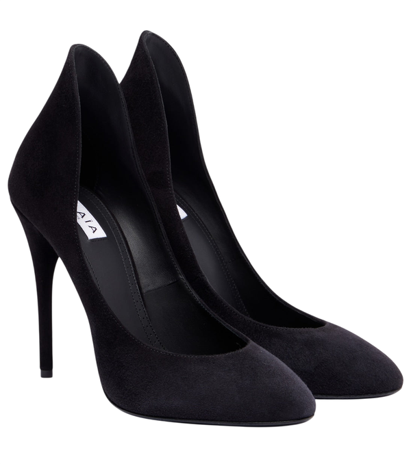 Zapatos de salón Alaïa Decolette 110 de ante