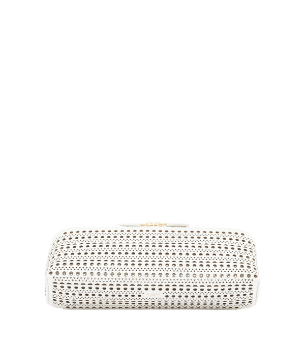 Alaïa Delta Vienna clutch in pelle