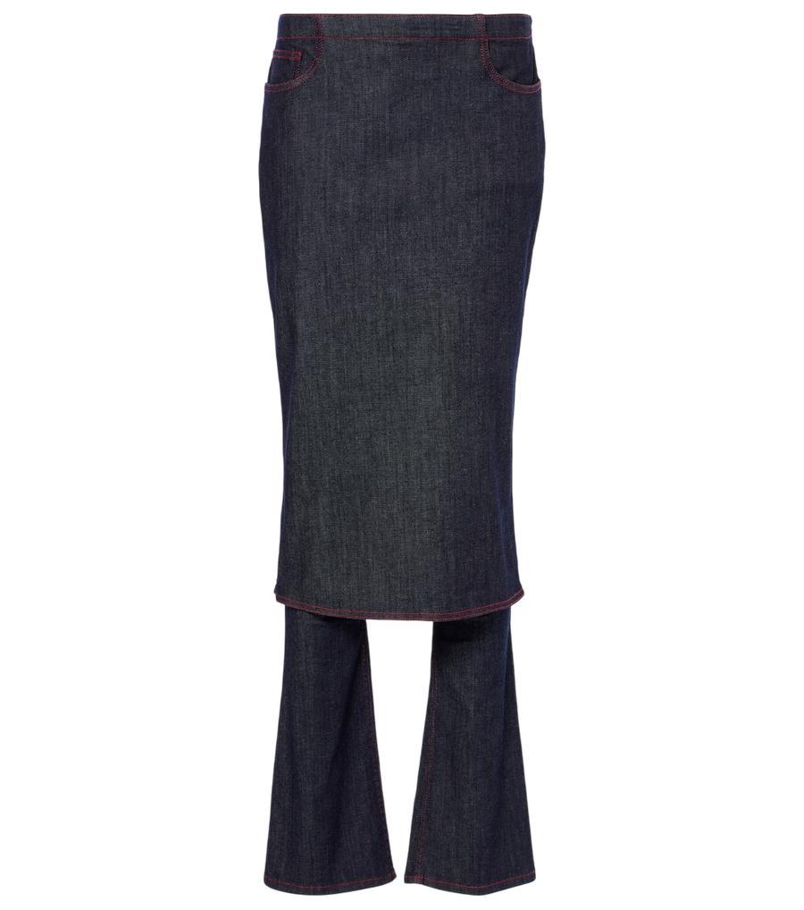 Alaïa Calça-saia jeans