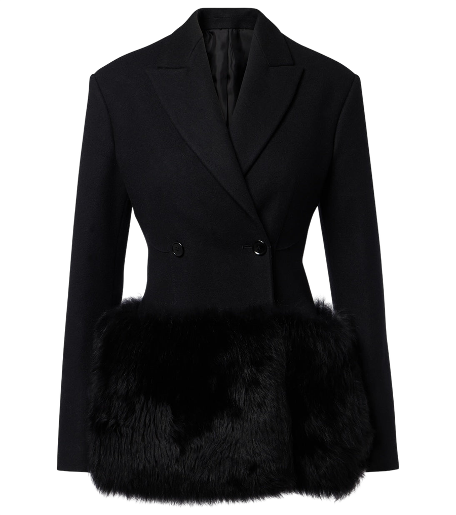 Alaïa Double-breasted wool blazer