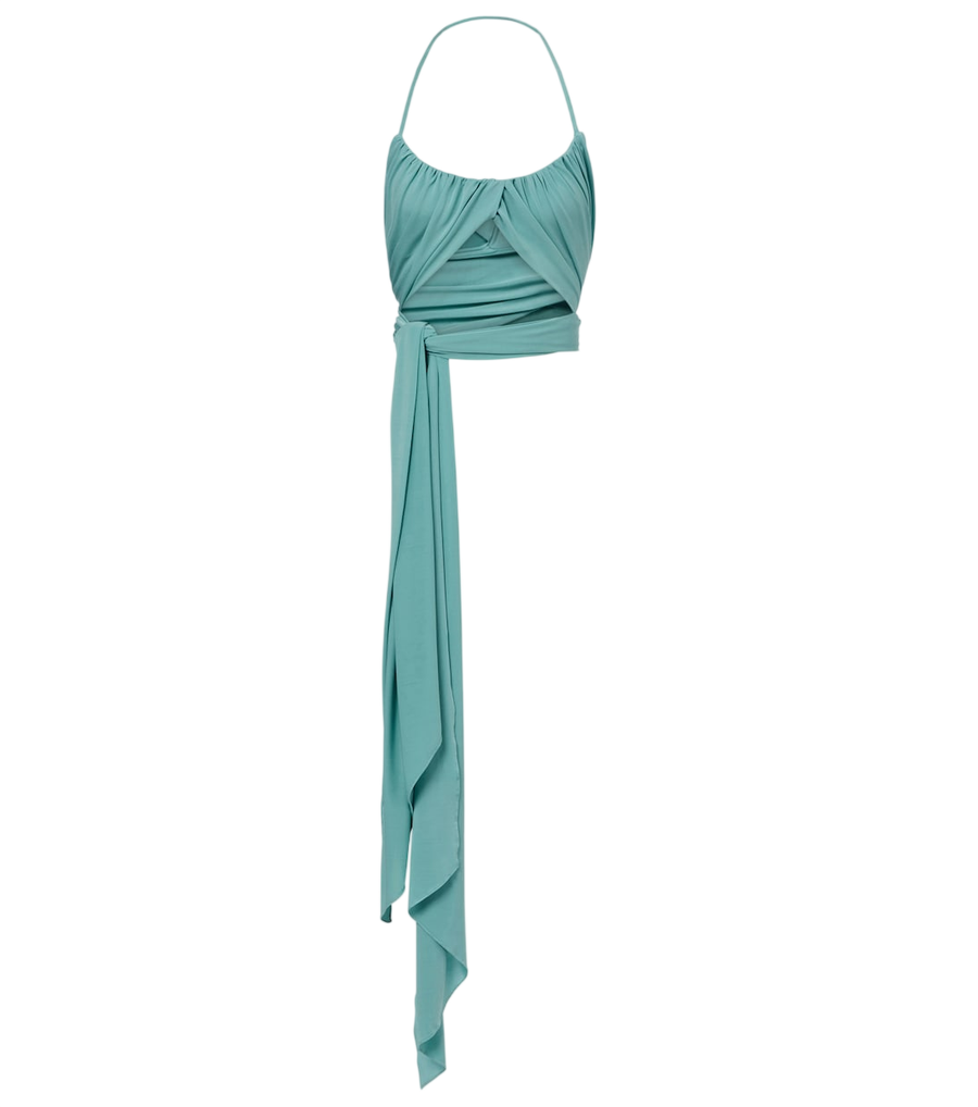 Alaïa Draped halterneck top
