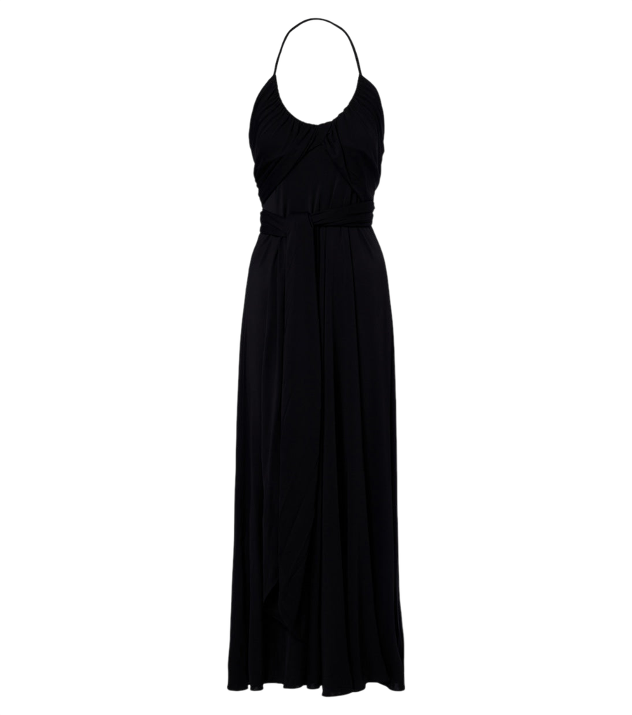 Alaïa Draped jersey maxi dress
