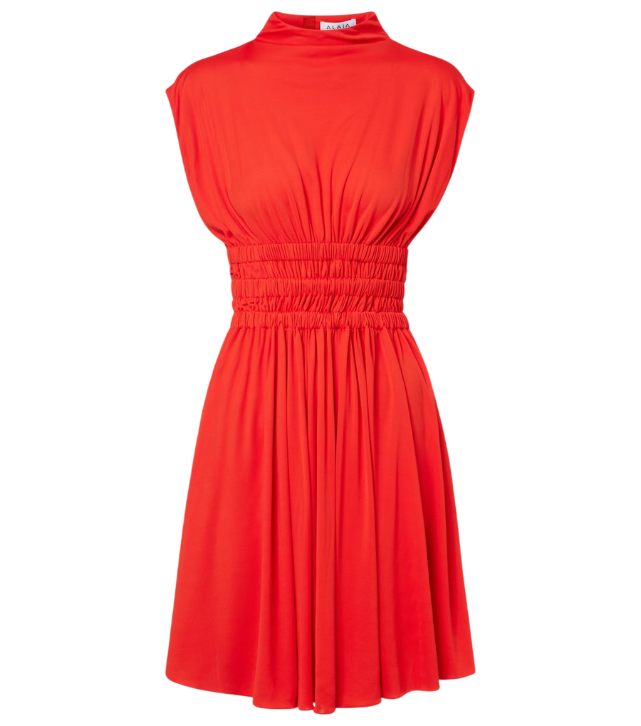 Alaïa Gathered minidress