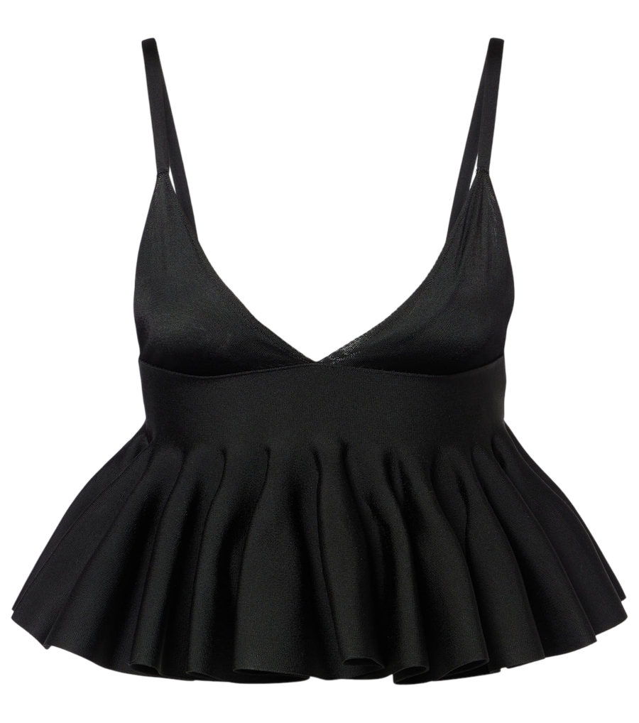 Top con godets Alaïa