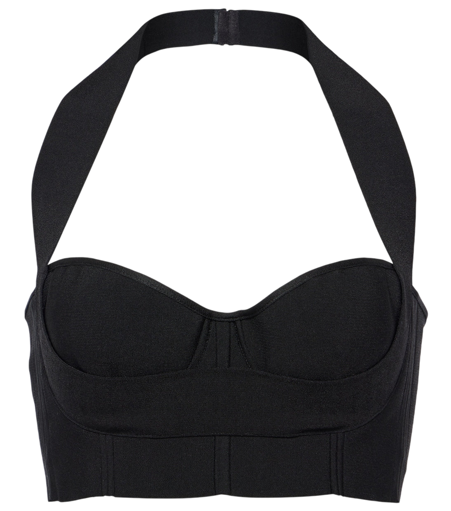 Alaïa Halterneck bra top