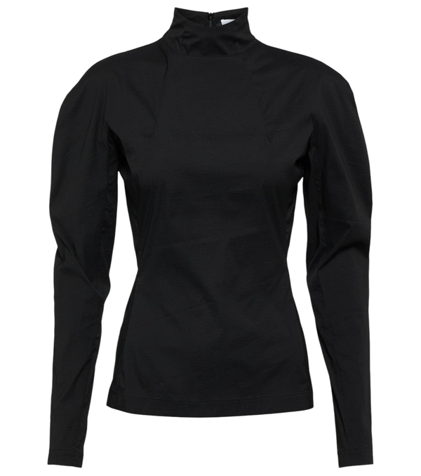 Alaïa Blusa de gola alta