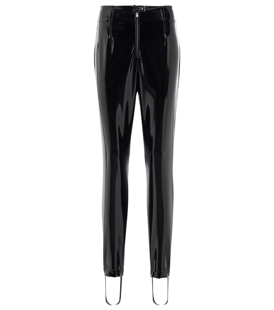 Alaïa High-rise stirrup pants