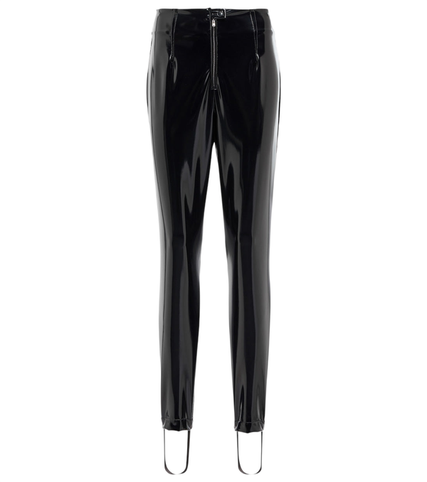 Alaïa High-rise stirrup pants