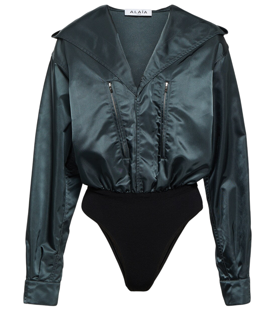 Alaïa Hooded bodysuit