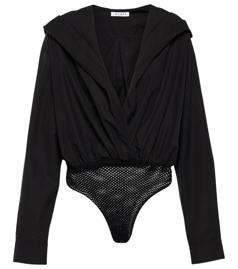 Body de algodón con capucha Alaïa