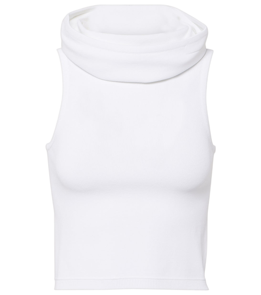 Top corto con capucha Alaïa