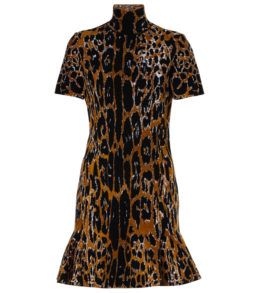 Mini-robe Alaïa en jacquard