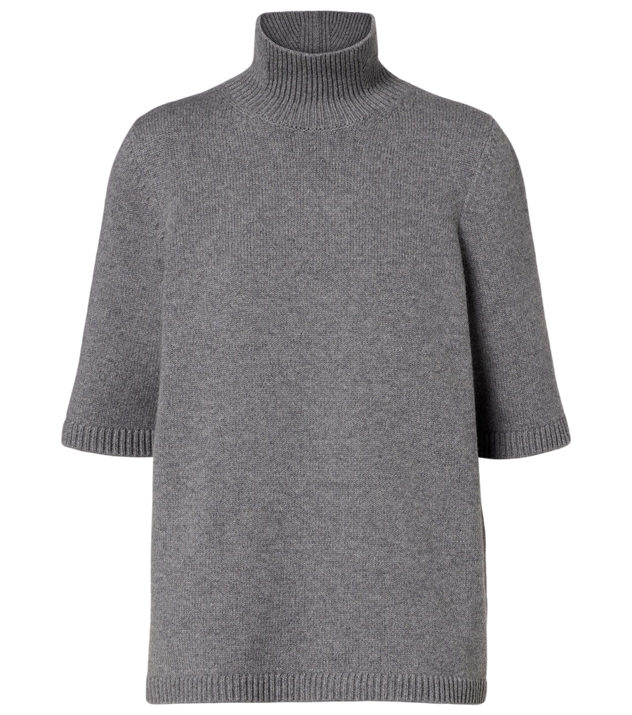 Alaïa Knitted cashmere-blend turtleneck top